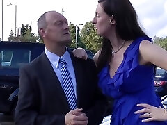 English mature ultra-cutie seduces random stranger