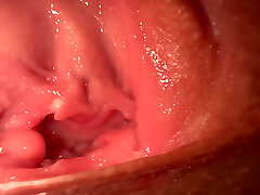 Close-up raw juicy cooch and virgin asshole, teen bitch is ready to fuck