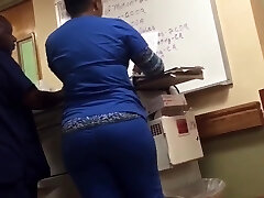 HUGE NURSE BOOTY