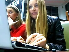 Kate and Connie Play With Each Other Publicly