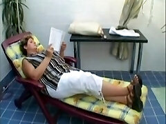 Aged Massage Thearpist Bonks Client