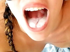 Deep throat, anal nail for my stepdaddy and cum swallow!!!!!