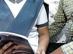 Student ashu teaches her professor very first sex experience with Hindi audio 