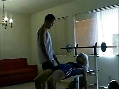 il's d'une séance d'entraînement pause