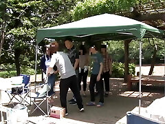 Asian Asian wife with huge natural tits and big butts cheating with strangers in the hotel