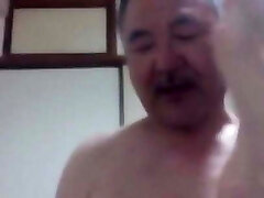 Good-looking senior man
