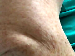 Fur Covered red pussy at the beach