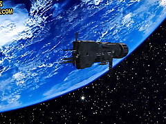 Maya hand job in space