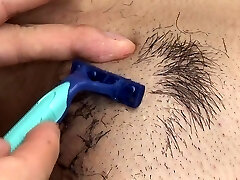 Nymph likes foursome forplay with a tennis racket and dildo