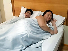 Stepmom visit stepson sofa and riding cowgirl slut bbw