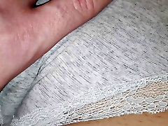 I Let Virgin Guy Spit and Rub My Fuckbox slowly