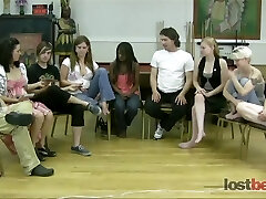 Strip Tear Up Your Neighbor with 6 girls and 3 guys