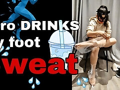 My Slave Drinks My Foot Sweat After a Long Workout Femdom Training Zero Miss Raven FLR Dehumanization Fetish Licking Ass
