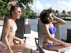 Lusty Nia Nixon decides to swap her BF with a neighbor during super-fucking-hot swinger pummel