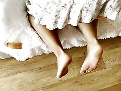 Just don't cum inside me or my husband will know that I had hump with you