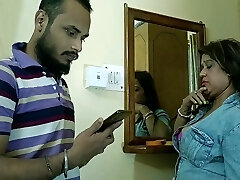 Indian Wife Fucking Infront Of Her Husband!! Hindi Threesome Fuck-a-thon