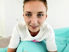 The stepdaughter, Macy Meadows, luvs her stepfather's peni