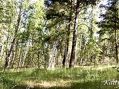 Piss in the forest while no one sees