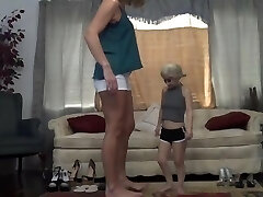 Tall Gal and Midget!!