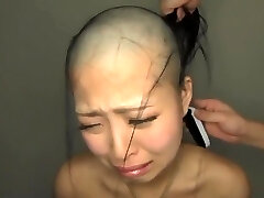 japanses chick head shaving japanses chick head shaving