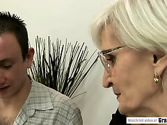 GILF with Bushy Cunt Rails a fat cock