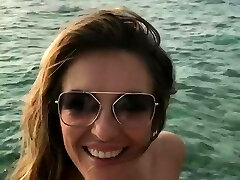 Elizabeth Hurley in a milky bikini Elizabeth Hurley in a milky bikini