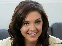 Killer brunette model needs to give a oral job for her casting video Killer brunette model needs to give a oral job for her casting video