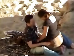 Nude Beach - A loving Couple with great CIM & Swallow