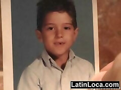 Latina first timer fucked firm