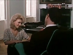 Hot blond secretary gives head to her handsome boss