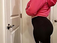 My Big Ass In Yoga Pants and Some Fresh Lingerie