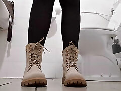 Sexy collection of pee and stripteases in bars and public shops