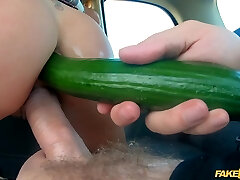 Pussy and ass smashing in the car with cock enjoying Amber Deen Pussy and ass smashing in the car with cock enjoying Amber Deen