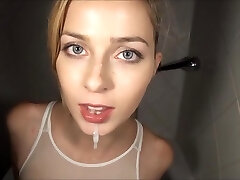 Chaud Baignoire Pipe et Éjaculation