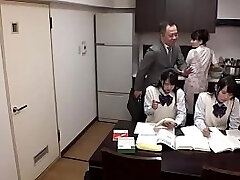 japanese step father penetrate his teen