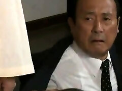 Preggie Japanese milf hairy clit nailed in the bedroom