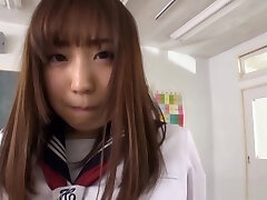 Momoka Sakai nice Asian teen gets gonzo rear fuck