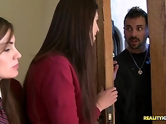 Two schoolgirls giving their fresh honeypots