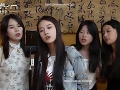 4 Girls Tied Up Singing