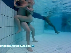 TEASER SHAMELESS TEEN COUPLE Plumbs IN PUBLIC POOL