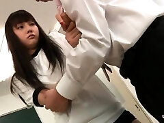 Japanese sweetie stuffs her slit