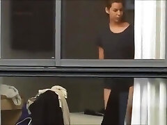 window voyeur female next door