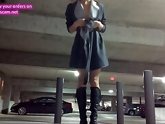 parking public incroyable et sale