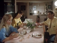 Italian hotty Moana Pozzi shows her goods