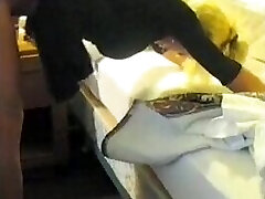 white wife taking bbc from behind