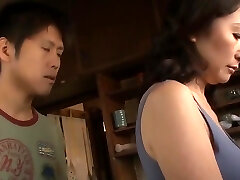 Japanese Mommy Caught Son Masturbating Son Force To Fuck Mom