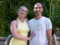 Harsh outdoor anal dicking with a tattooed blonde - Mel Melicious