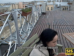 SISPORN. In exchange for stepbrother silence takes pipe