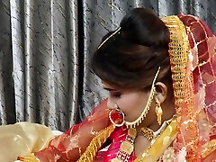 Husband and Devar fucked newly married wifey, hardcore threesome