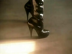 Pretty booted angels frigs lasciviously